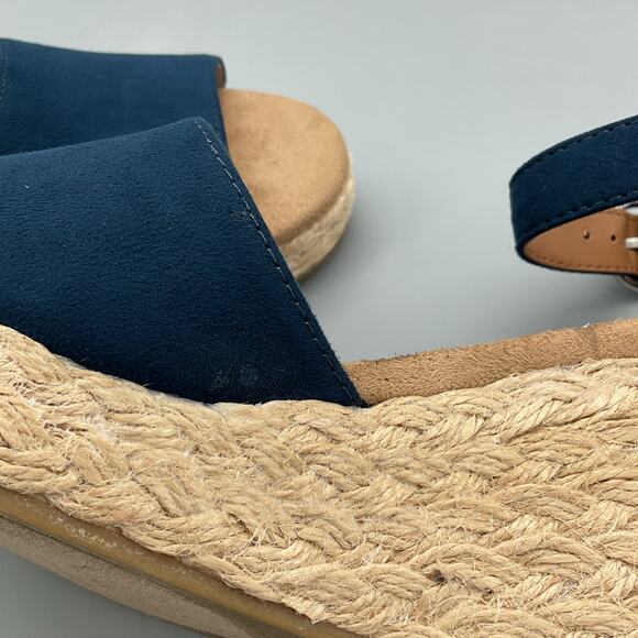 NEW Style & Co Women’s Seleeney Espadrille Wedge Sandals Navy Size 7M - Picture 7 of 11